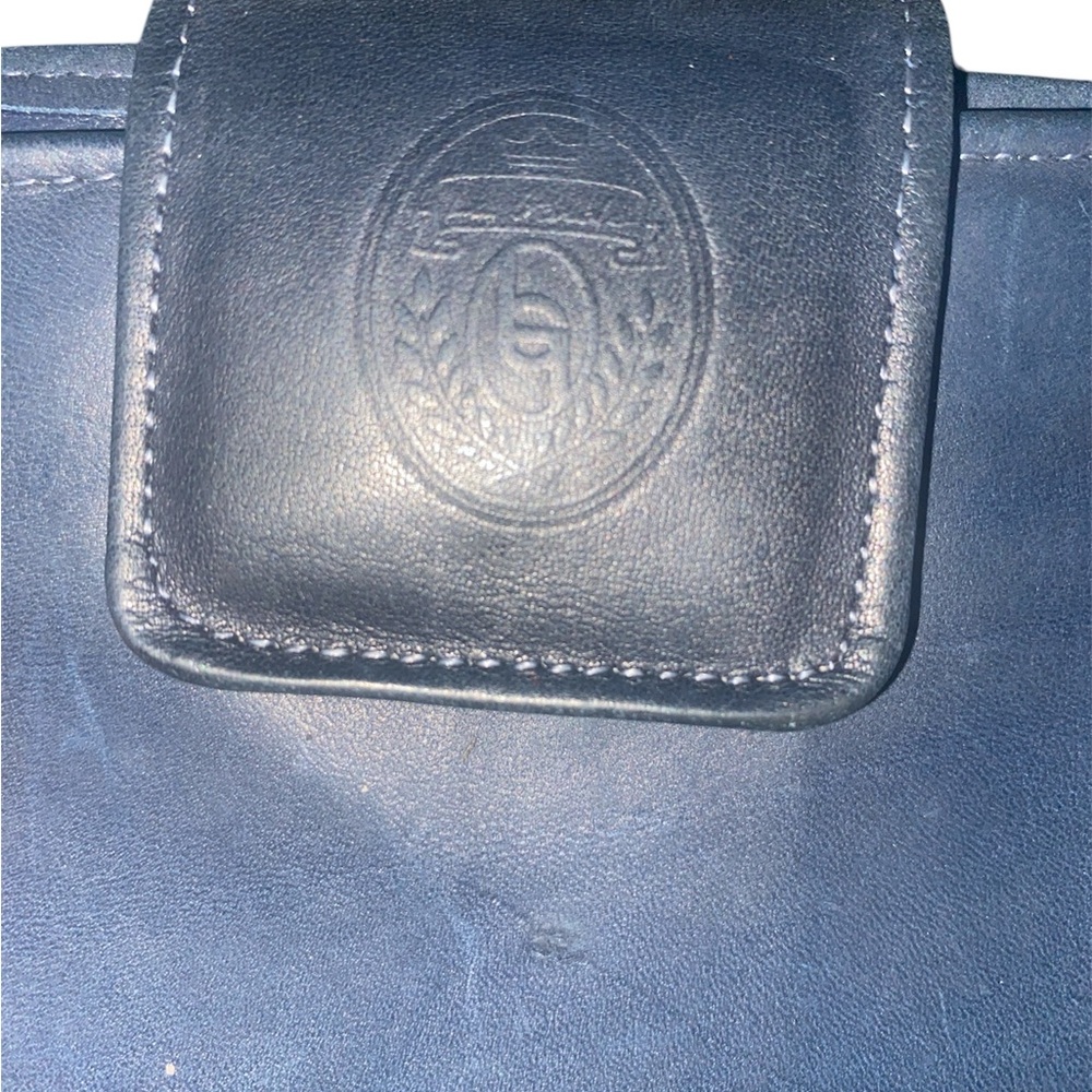 La Garde Navy Leather Wallet - Picture 7 of 9
